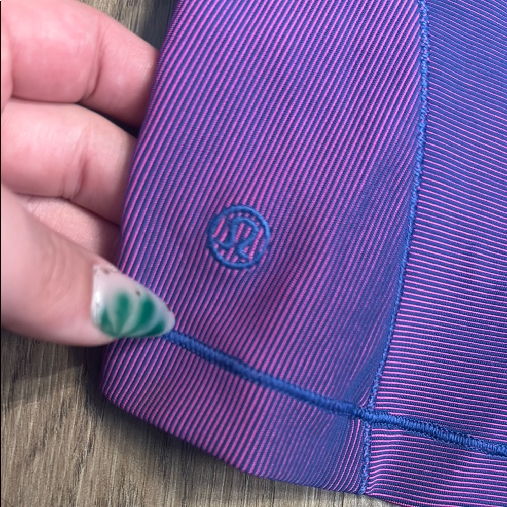 lululemon Purple 1/2 zip Jacket - Like New - Picture 4 of 5